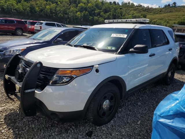 1FM5K8AR7EGC02047 - 2014 FORD EXPLORER POLICE INTERCEPTOR WHITE photo 1