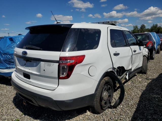 1FM5K8AR7EGC02047 - 2014 FORD EXPLORER POLICE INTERCEPTOR WHITE photo 3