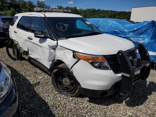 1FM5K8AR7EGC02047 - 2014 FORD EXPLORER POLICE INTERCEPTOR WHITE photo 4