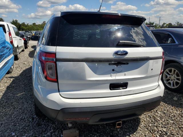 1FM5K8AR7EGC02047 - 2014 FORD EXPLORER POLICE INTERCEPTOR WHITE photo 6