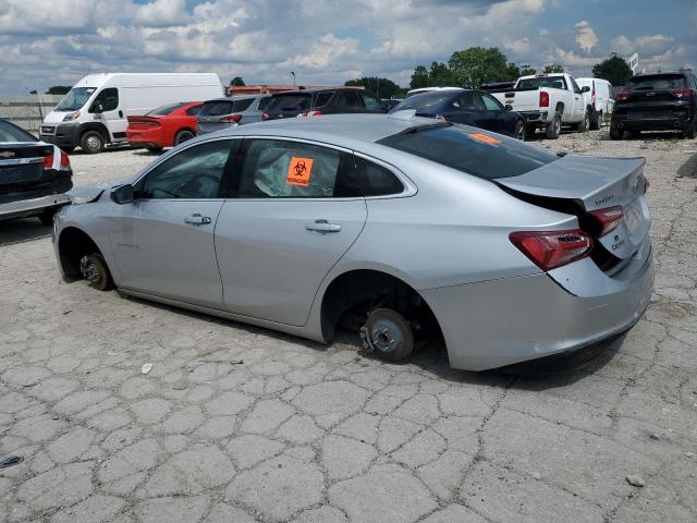 1G1ZD5STXMF073677 - 2021 CHEVROLET MALIBU LT 银色 照片 2