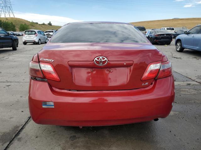 4T1BE46K39U833612 - 2009 TOYOTA CAMRY BASE RED photo 6