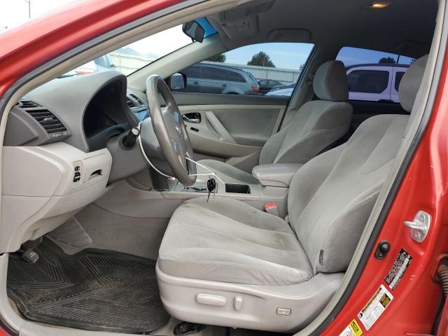 4T1BE46K39U833612 - 2009 TOYOTA CAMRY BASE RED photo 7