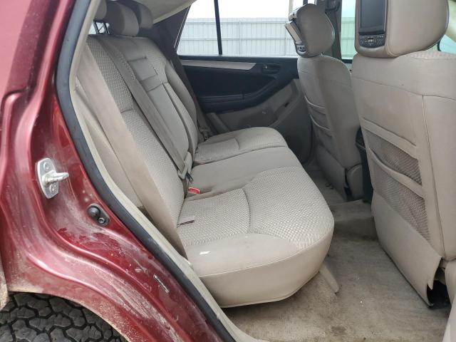 JTEBU14R668055005 - 2006 TOYOTA 4RUNNER SR5 MAROON photo 11