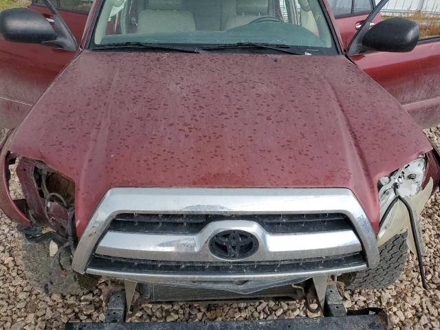 JTEBU14R668055005 - 2006 TOYOTA 4RUNNER SR5 MAROON photo 12