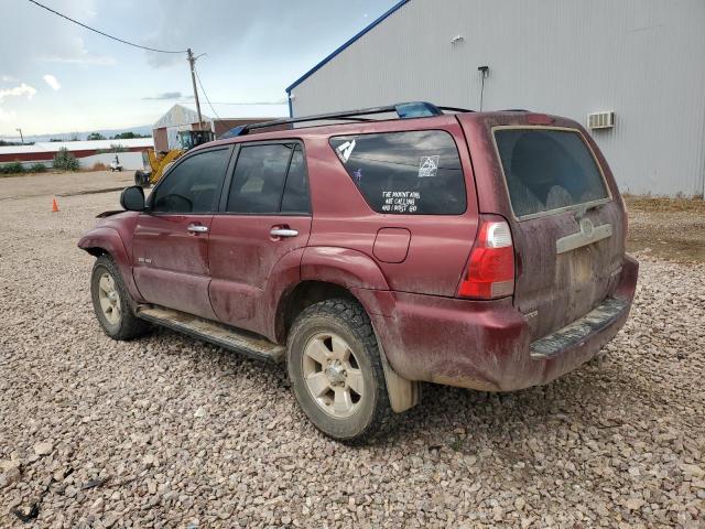 JTEBU14R668055005 - 2006 TOYOTA 4RUNNER SR5 MAROON photo 2