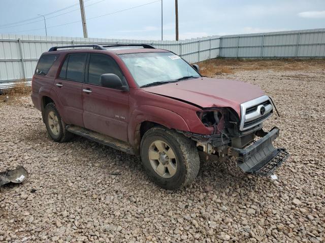 JTEBU14R668055005 - 2006 TOYOTA 4RUNNER SR5 MAROON photo 4