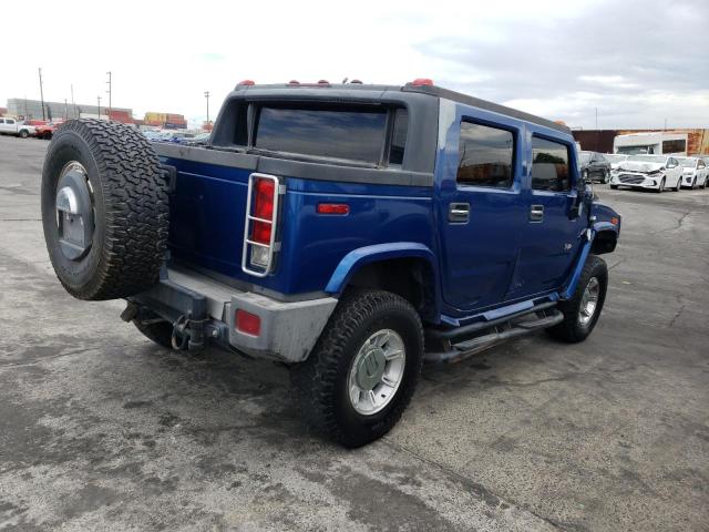 5GRGN22U96H103101 - 2006 HUMMER H2 SUT BLUE photo 3