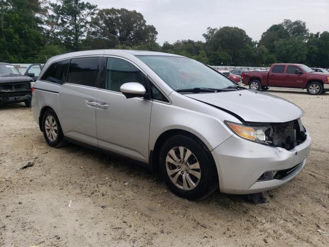 5FNRL5H62FB056066 - 2015 HONDA ODYSSEY EXL SILVER photo 4