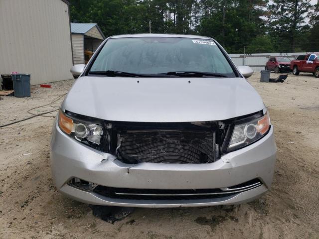 5FNRL5H62FB056066 - 2015 HONDA ODYSSEY EXL SILVER photo 5