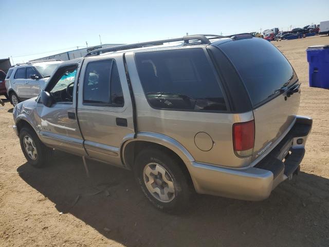 1GNDT13X94K163206 - 2004 CHEVROLET BLAZER BEIGE photo 2