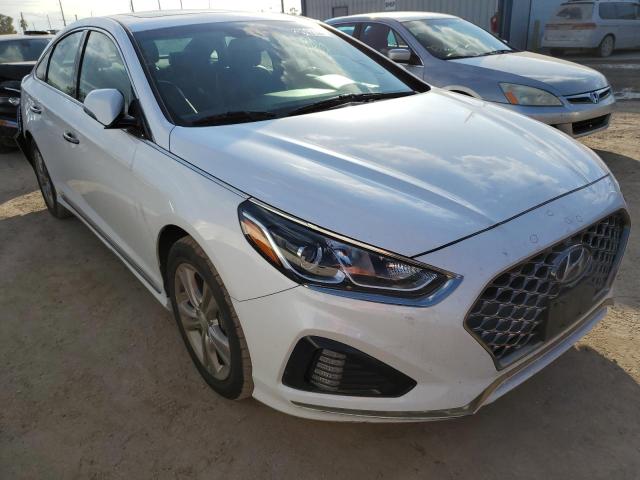 5NPE34AF1JH646854 - 2018 HYUNDAI SONATA SPORT WHITE photo 4