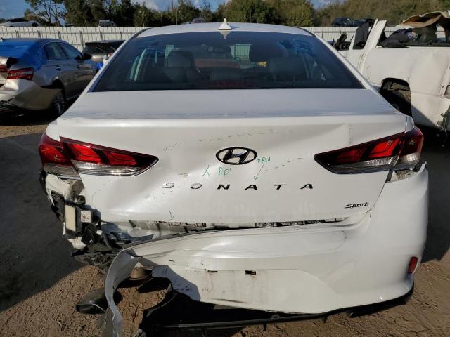 5NPE34AF1JH646854 - 2018 HYUNDAI SONATA SPORT WHITE photo 6