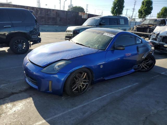 JN1BZ34E87M550607 - 2007 NISSAN 350Z COUPE BLUE photo 1