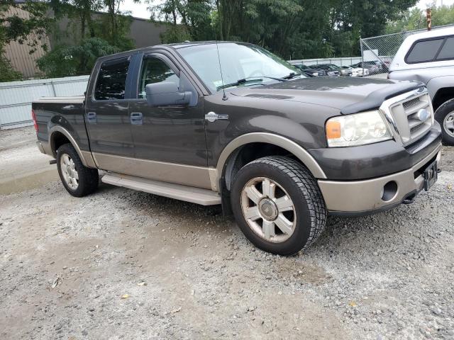 1FTPW14566KB14865 - 2006 FORD F150 SUPERCREW BROWN photo 4