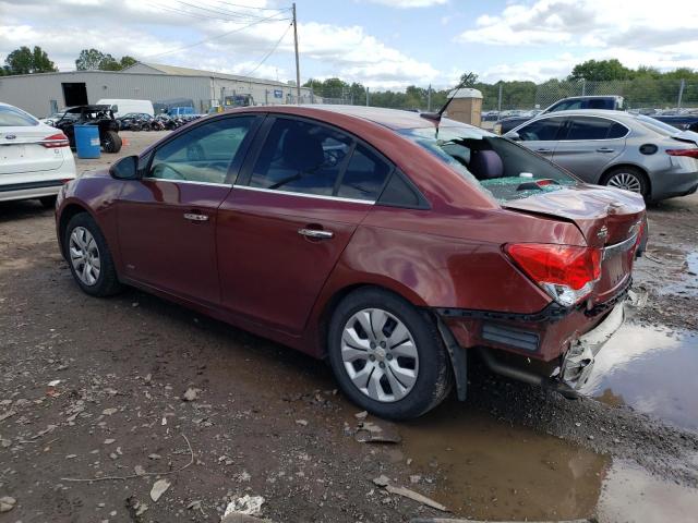 1G1PA5SG3D7161757 - 2013 CHEVROLET CRUZE LS MAROON photo 2