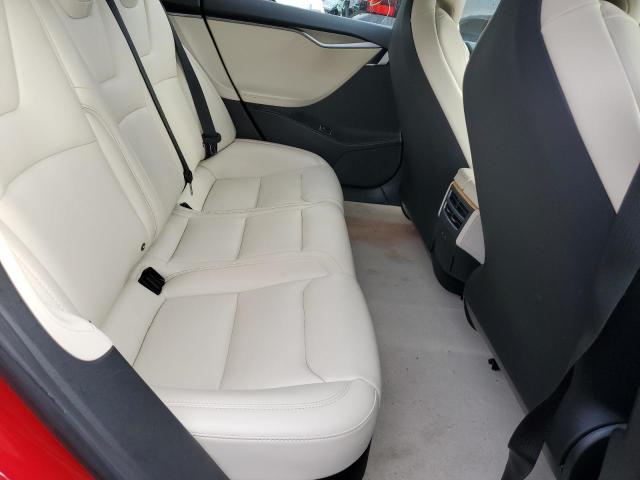 5YJSA1E28JF291579 - 2018 TESLA MODEL S أحمر صورة 10