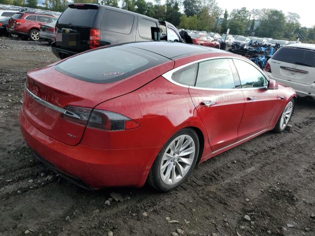 5YJSA1E28JF291579 - 2018 TESLA MODEL S أحمر صورة 3
