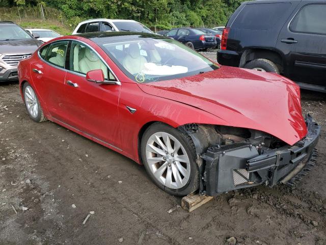 5YJSA1E28JF291579 - 2018 TESLA MODEL S أحمر صورة 4