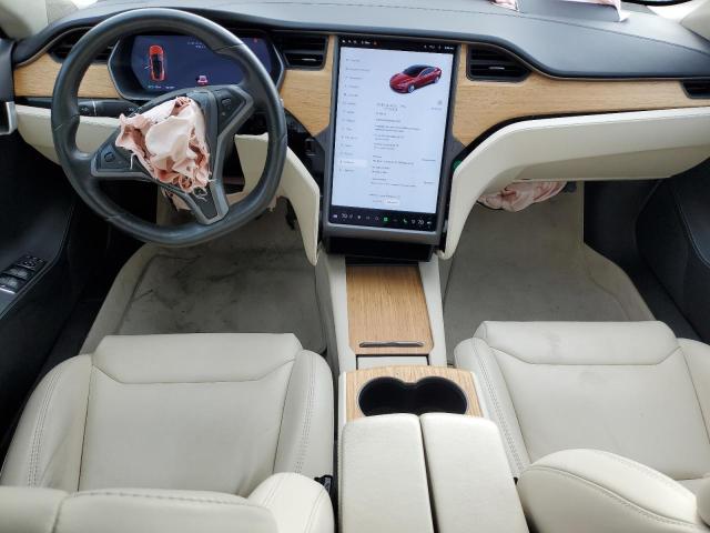 5YJSA1E28JF291579 - 2018 TESLA MODEL S أحمر صورة 8