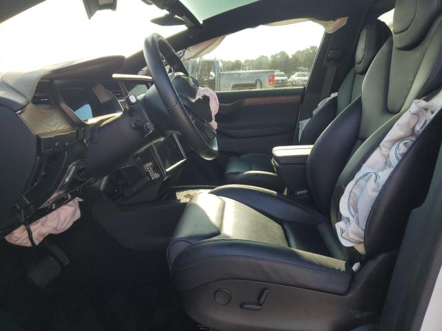 5YJXCAE29LF218059 - 2020 TESLA MODEL X WHITE photo 7