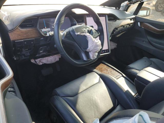 5YJXCAE29LF218059 - 2020 TESLA MODEL X WHITE photo 8