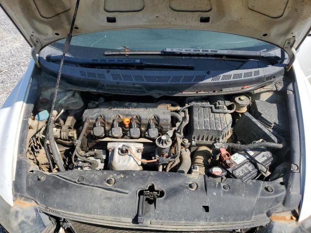 2HGFG12879H517966 - 2009 HONDA CIVIC EX თეთრი ფოტო 11