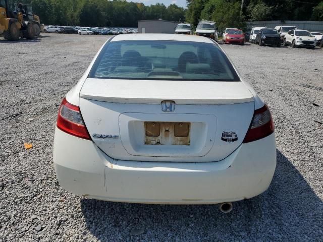 2HGFG12879H517966 - 2009 HONDA CIVIC EX თეთრი ფოტო 6