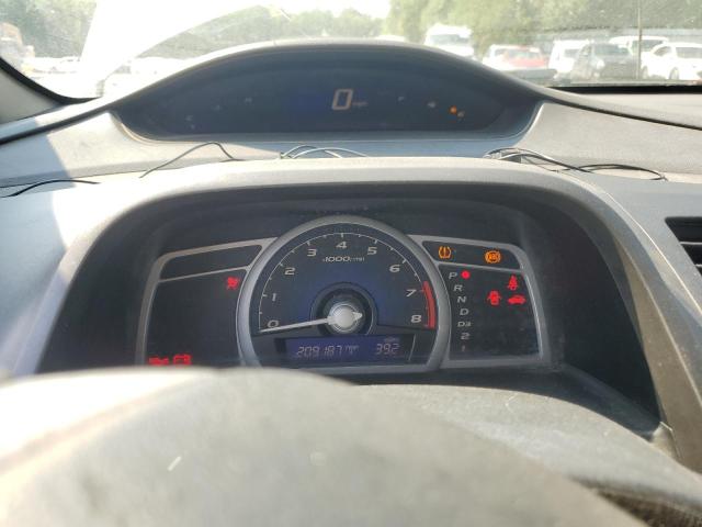 2HGFG12879H517966 - 2009 HONDA CIVIC EX თეთრი ფოტო 9
