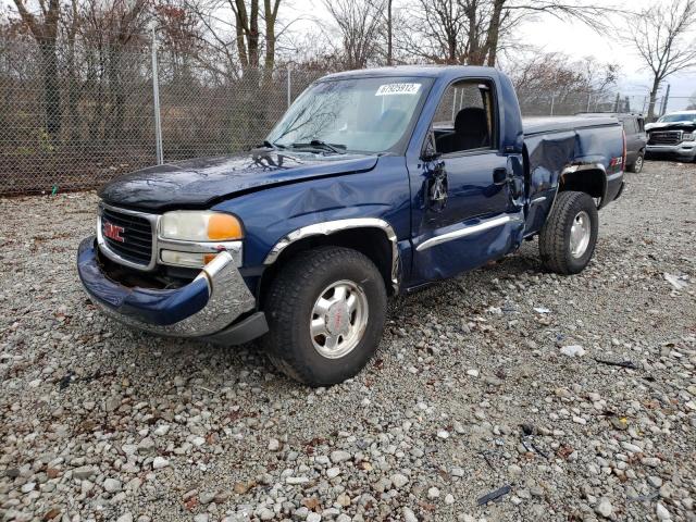 1GTEK14T22Z132069 - 2002 GMC NEW SIERRA K1500 BLUE photo 1