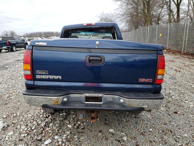 1GTEK14T22Z132069 - 2002 GMC NEW SIERRA K1500 BLUE photo 6