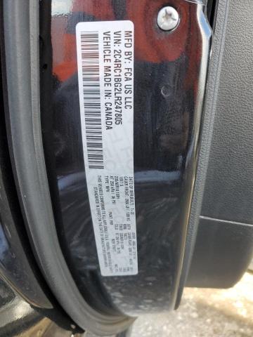 2C4RC1BG2LR247805 - 2020 CHRYSLER PACIFICA TOURING L Սև լուսանկար 13