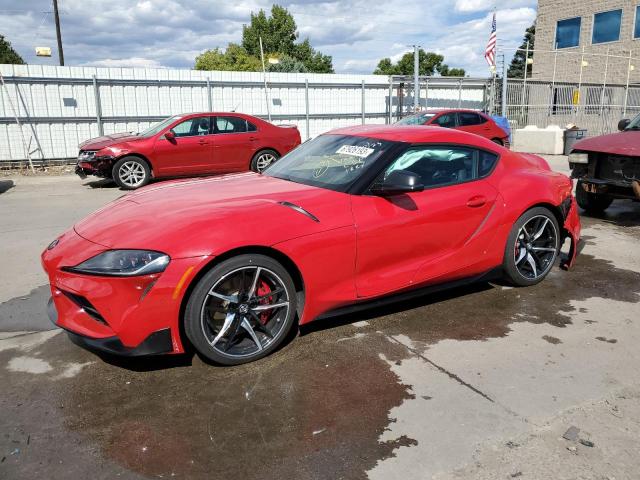 WZ1DB0C02MW041001 - 2021 TOYOTA SUPRA BASE RED photo 1