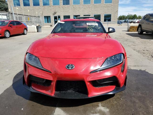 WZ1DB0C02MW041001 - 2021 TOYOTA SUPRA BASE RED photo 5