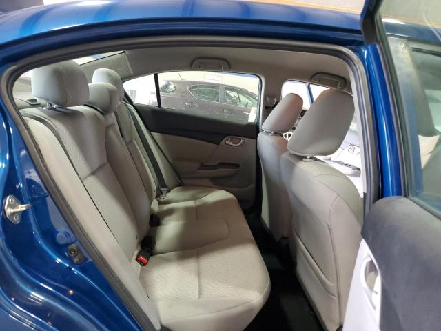 2HGFB2F58EH545306 - 2014 HONDA CIVIC LX BLUE photo 10