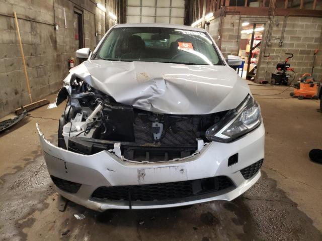 3N1AB7AP1KY304954 - 2019 NISSAN SENTRA S SILVER photo 5