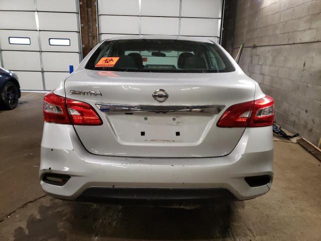 3N1AB7AP1KY304954 - 2019 NISSAN SENTRA S SILVER photo 6