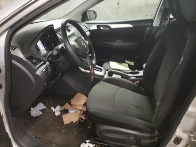 3N1AB7AP1KY304954 - 2019 NISSAN SENTRA S SILVER photo 7