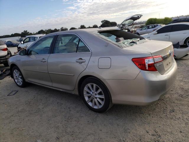 4T1BD1FK9EU099070 - 2014 TOYOTA CAMRY HYBRID 金色 照片 2