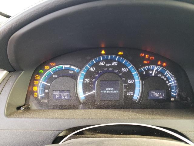 4T1BD1FK9EU099070 - 2014 TOYOTA CAMRY HYBRID 金色 照片 9