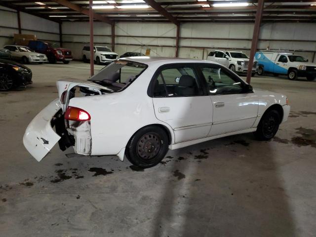 1NXBR12E31Z485852 - 2001 TOYOTA COROLLA CE WHITE photo 3