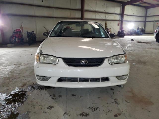1NXBR12E31Z485852 - 2001 TOYOTA COROLLA CE WHITE photo 5
