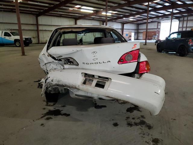 1NXBR12E31Z485852 - 2001 TOYOTA COROLLA CE WHITE photo 6