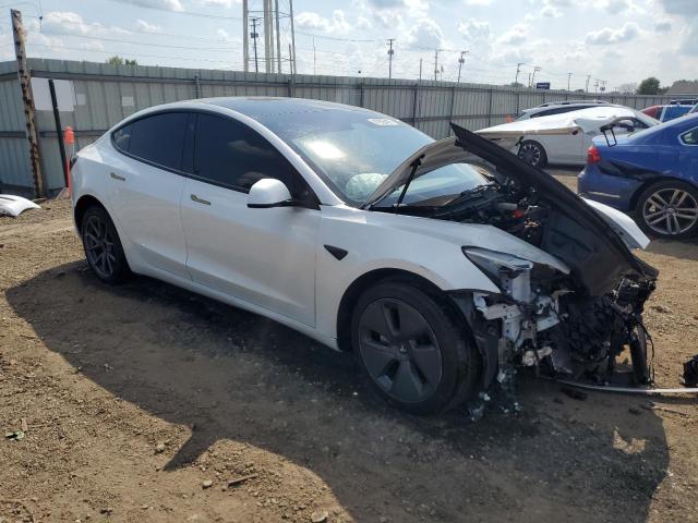 5YJ3E1EA6PF404292 - 2023 TESLA MODEL 3 Білий фото 4