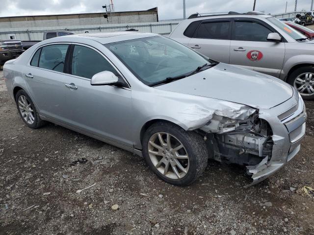 1G1ZG5E79CF130181 - 2012 CHEVROLET MALIBU LTZ ვერცხლისფერი ფოტო 4