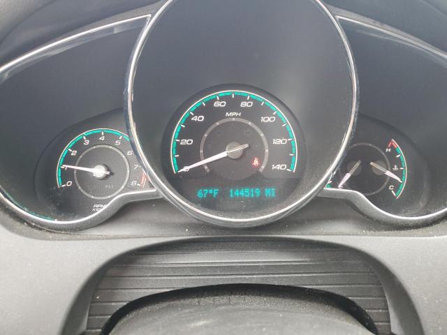 1G1ZG5E79CF130181 - 2012 CHEVROLET MALIBU LTZ ვერცხლისფერი ფოტო 9