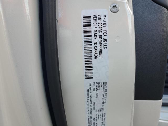 2C4RC1BG9MR589866 - 2021 CHRYSLER PACIFICA TOURING L 白色 照片 13