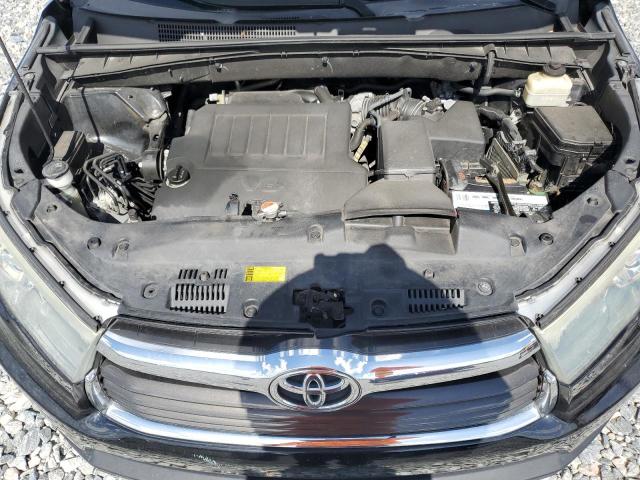 5TDKKRFH1GS138237 - 2016 TOYOTA HIGHLANDER XLE Чорний фото 12