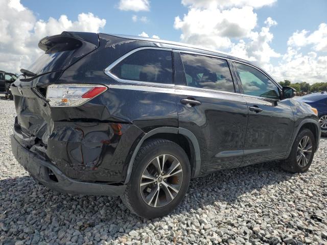 5TDKKRFH1GS138237 - 2016 TOYOTA HIGHLANDER XLE Чорний фото 3
