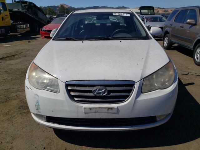 KMHDU46D17U198478 - 2007 HYUNDAI ELANTRA GLS WHITE photo 5